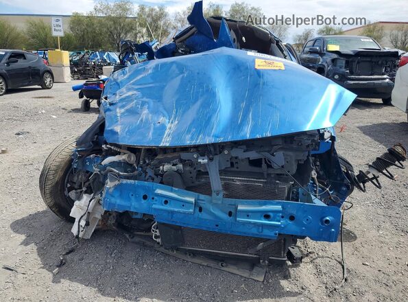 3MYDLBYV4KY519096 2019 TOYOTA YARIS Blue წინა ხედი