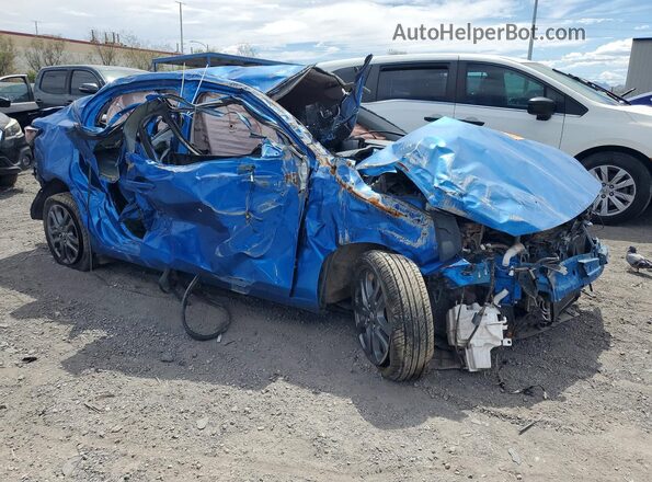 3MYDLBYV4KY519096 2019 TOYOTA YARIS Blue წინა მარჯვენა