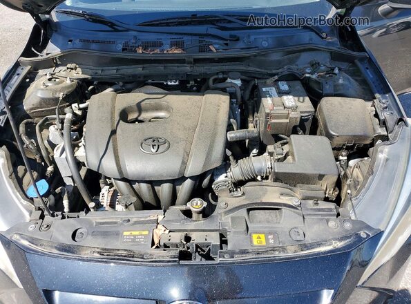3MYDLBYV5HY163492 2017 TOYOTA YARIS Black Rear interior view