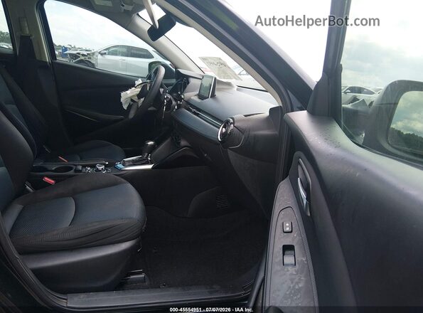 3MYDLBYV5JY308679 2018 TOYOTA YARIS IA Black წინა სალონის ხედი
