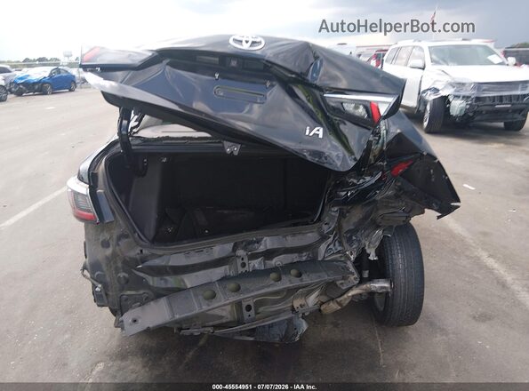3MYDLBYV5JY308679 2018 TOYOTA YARIS IA Black წინა ხედი