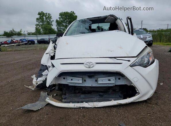 3MYDLBYV5KY500850 2019 TOYOTA YARIS White Vista frontal