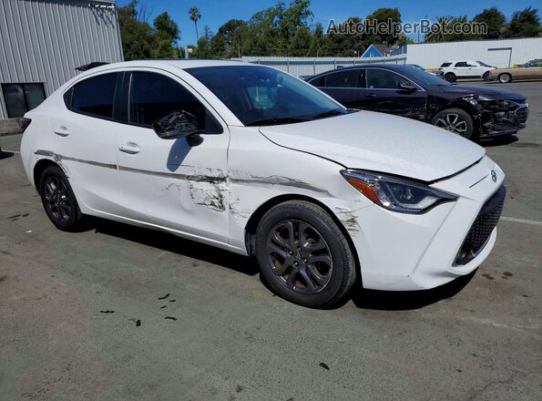 3MYDLBYV5KY517762 2019 TOYOTA YARIS White წინა მარჯვენა