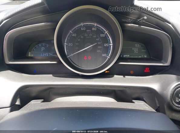 3MYDLBYV5KY527319 2019 TOYOTA YARIS Синий Вид задних сидений