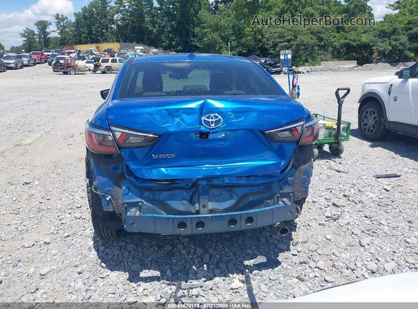 3MYDLBYV5KY527319 2019 TOYOTA YARIS Синий 