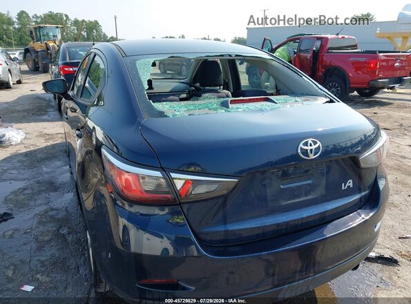 3MYDLBYV6HY158320 2017 TOYOTA YARIS IA Blue Vista frontal