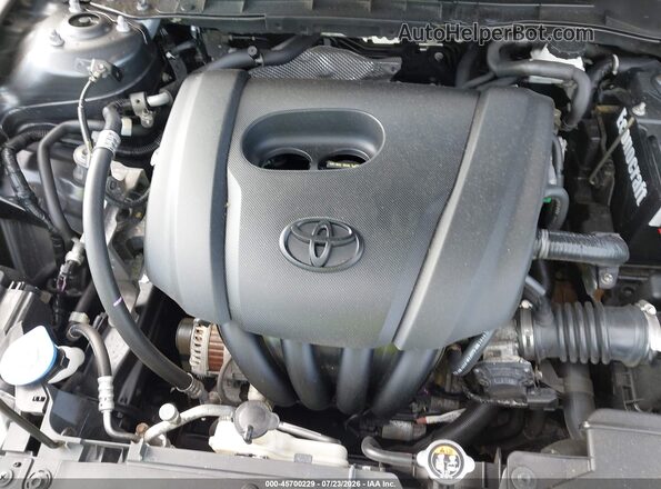 3MYDLBYV6HY173982 2017 TOYOTA YARIS IA Gray Вид ззаду