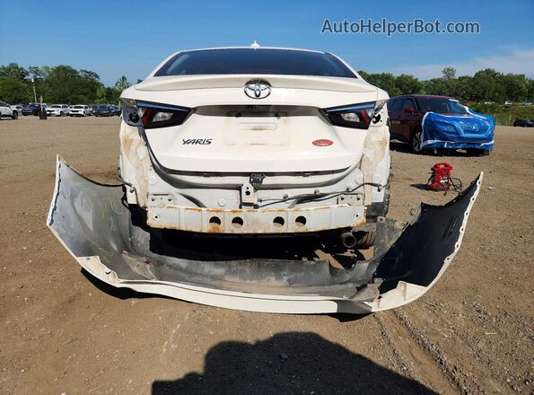 3MYDLBYV6KY520590 2019 TOYOTA YARIS White Вид ззаду