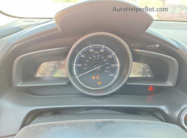 3MYDLBYV6KY520590 2019 TOYOTA YARIS White Вид щитка приладів