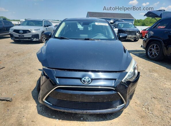 3MYDLBYV7JY306254 2018 TOYOTA YARIS Black წინა ხედი
