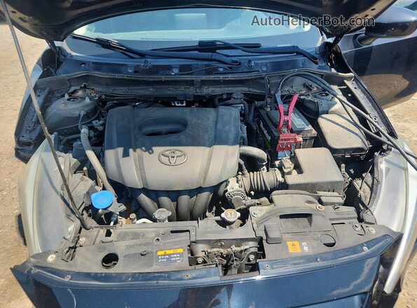 3MYDLBYV7JY306254 2018 TOYOTA YARIS Black უკანა სალონის ხედი