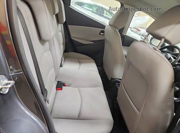 3MYDLBYV7LY707628 2020 TOYOTA YARIS Gray უკანა სავარძლების ხედი