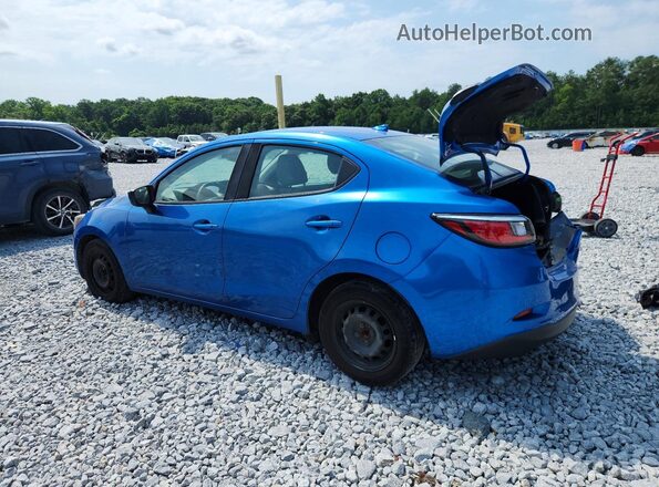 3MYDLBYV7LY707838 2020 TOYOTA YARIS Blue Trasero izquierdo