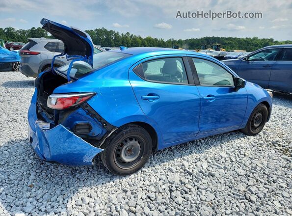 3MYDLBYV7LY707838 2020 TOYOTA YARIS Blue Trasero derecho