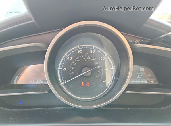 3MYDLBYV7LY707838 2020 TOYOTA YARIS Blue Vista del cuadro de instrumentos