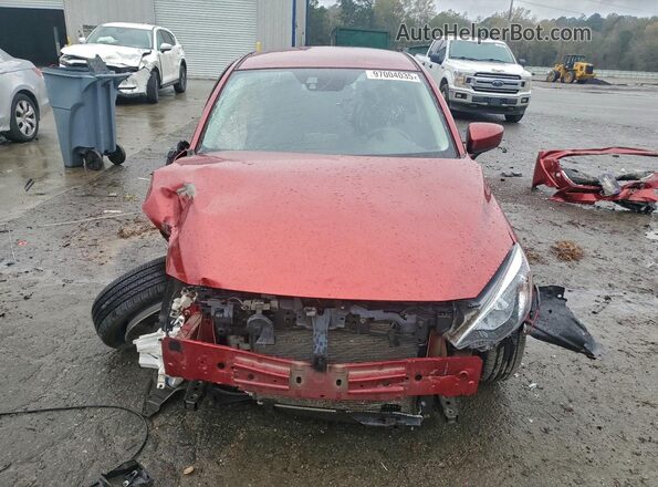 3MYDLBYV8HY166970 2017 TOYOTA YARIS Red წინა ხედი