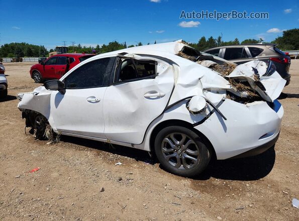 3MYDLBYV8KY506075 2019 TOYOTA YARIS White Trasero izquierdo