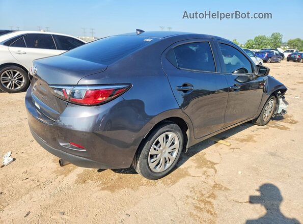 3MYDLBYV8KY520865 2019 TOYOTA YARIS Gray Trasero derecho
