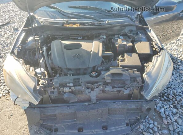 3MYDLBYV9HY152740 2017 TOYOTA YARIS Charcoal Widok wnętrza z tyłu