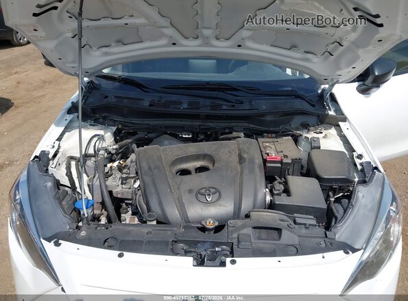 3MYDLBYV9HY155184 2017 TOYOTA YARIS IA White Vista trasera