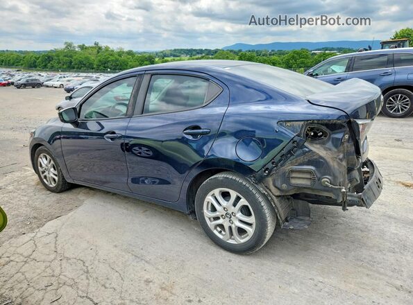 3MYDLBYV9HY161888 2017 TOYOTA YARIS Blue Trasero izquierdo
