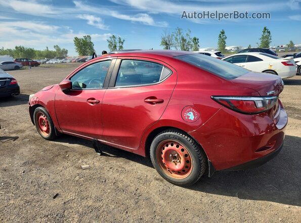 3MYDLBYV9JY308250 2018 TOYOTA YARIS Red Tył lewy