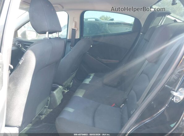 3MYDLBYV9JY316199 2018 TOYOTA YARIS IA Black Vista de la etiqueta del VIN