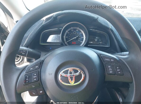 3MYDLBYV9JY316199 2018 TOYOTA YARIS IA Black Vista de los asientos traseros