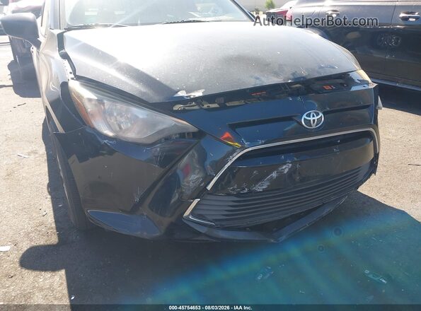 3MYDLBYV9JY316199 2018 TOYOTA YARIS IA Black Vista frontal