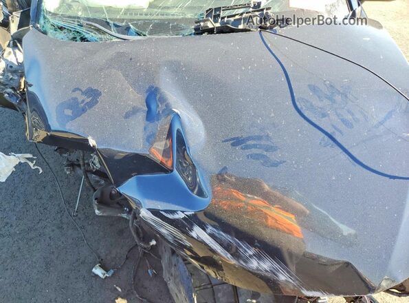 3MYDLBYV9JY324268 2018 TOYOTA YARIS Blue Вид задньої частини салону