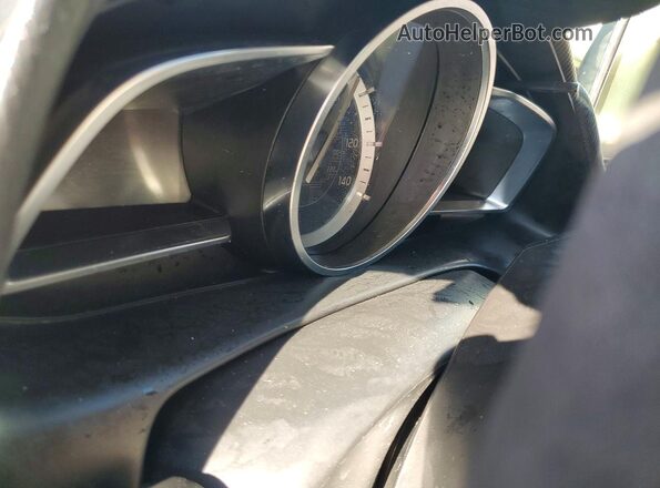 3MYDLBYV9JY324268 2018 TOYOTA YARIS Blue Вид щитка приладів