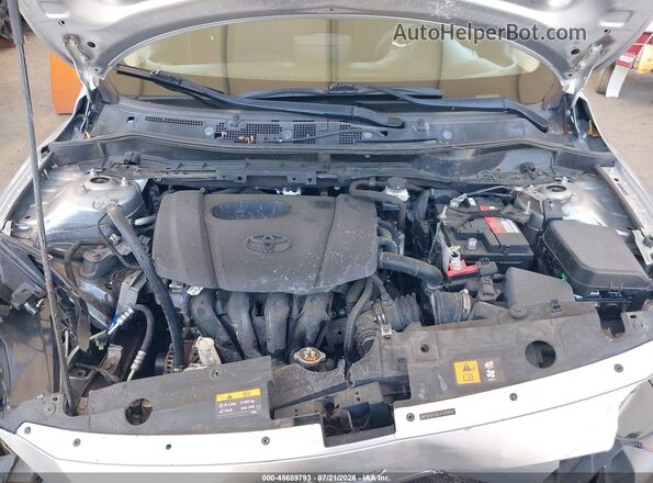 3MYDLBYV9JY325856 2018 TOYOTA YARIS IA Gray Вид ззаду