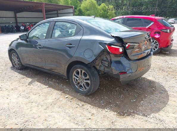 3MYDLBYV9KY507493 2019 TOYOTA YARIS Gray უკანა მარცხენა