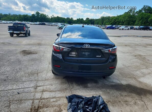 3MYDLBYV9KY509969 2019 TOYOTA YARIS Black Հետևի տեսք