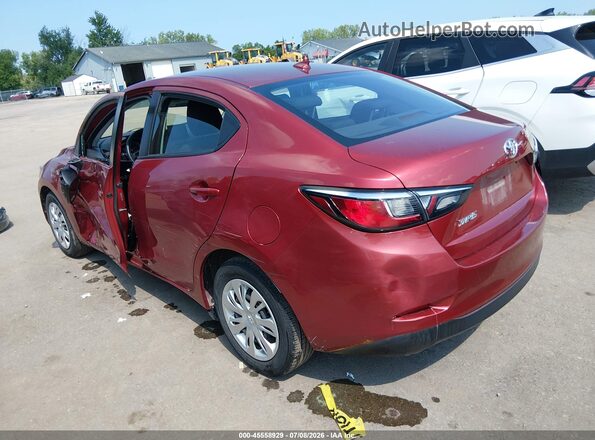 3MYDLBYV9LY715942 2020 TOYOTA YARIS Red Trasero izquierdo