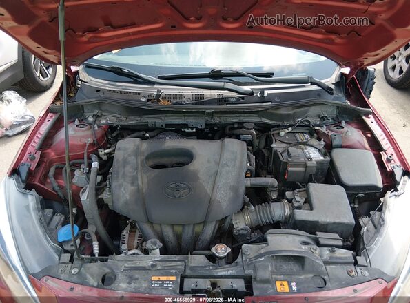 3MYDLBYV9LY715942 2020 TOYOTA YARIS Red Vista trasera