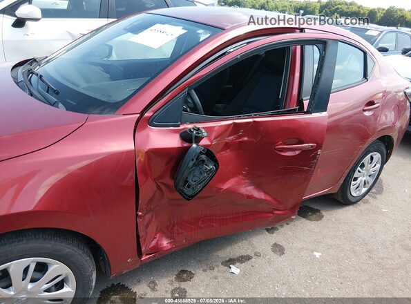 3MYDLBYV9LY715942 2020 TOYOTA YARIS Red Vista frontal