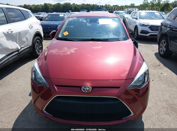 3MYDLBYV9LY715942 2020 TOYOTA YARIS Red Vista del cuadro de instrumentos