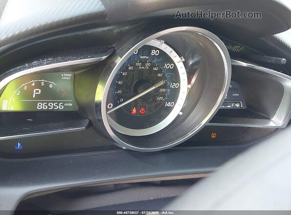 3MYDLBYVXHY177534 2017 TOYOTA YARIS IA Burgundy Widok tylnych siedzeń