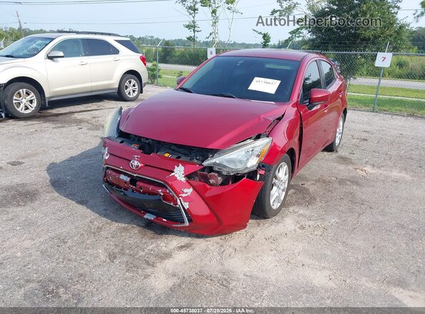 3MYDLBYVXHY177534 2017 TOYOTA YARIS IA Burgundy Przód lewy