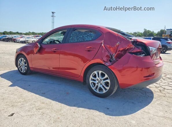 3MYDLBYVXHY184273 2017 TOYOTA YARIS Red Հետևի ձախ
