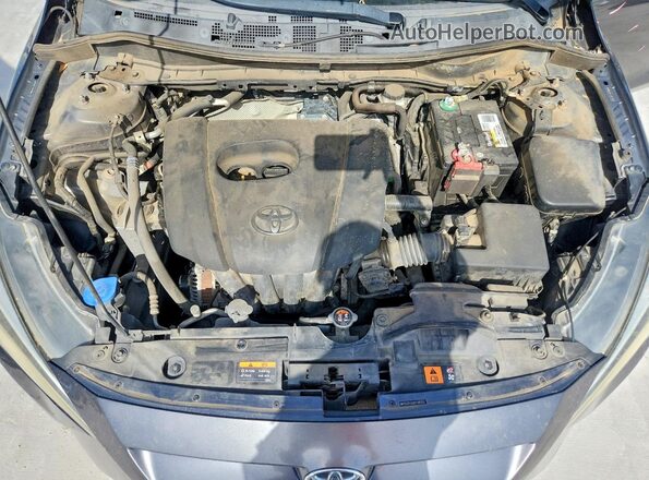 3MYDLBYVXHY196150 2017 TOYOTA YARIS Угольный Вид задней части салона