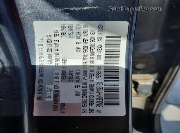 3MYDLBYVXHY196150 2017 TOYOTA YARIS Угольный Вид подкапотного пространства