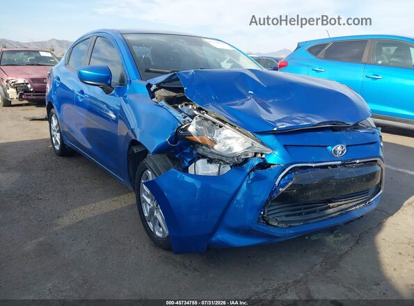 3MYDLBYVXJY301128 2018 TOYOTA YARIS IA Blue Widok z przodu