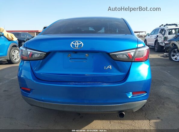 3MYDLBYVXJY301128 2018 TOYOTA YARIS IA Blue 