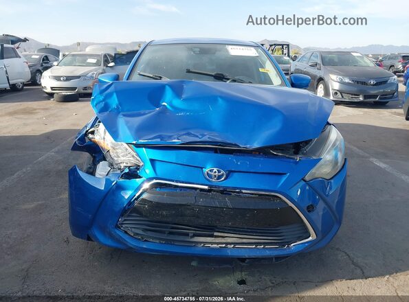 3MYDLBYVXJY301128 2018 TOYOTA YARIS IA Blue Widok zestawu wskaźników