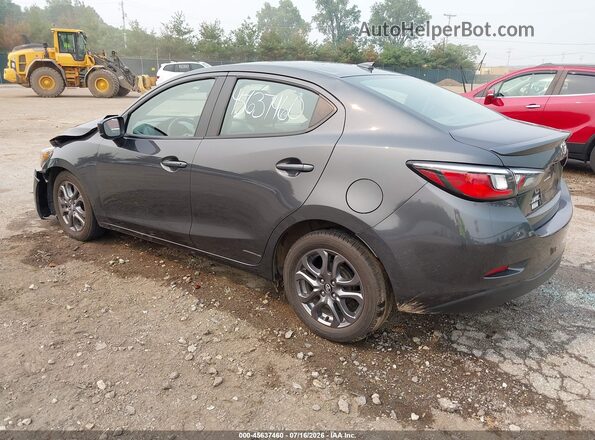 3MYDLBYVXKY508068 2019 TOYOTA YARIS Серый Задняя левая четверть