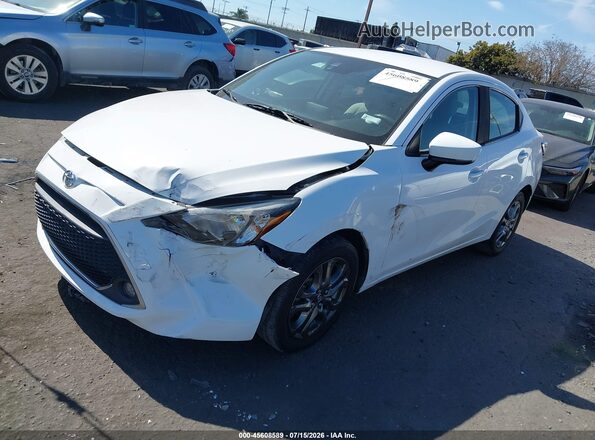 3MYDLBYVXKY513805 2019 TOYOTA YARIS White Front left