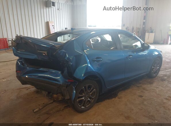 3MYDLBYVXKY517840 2019 TOYOTA YARIS Blue Tył prawy