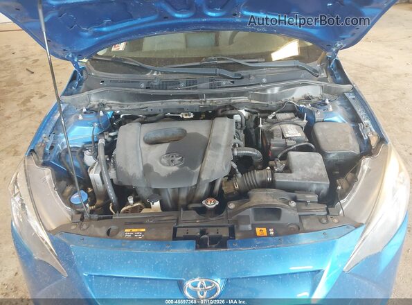3MYDLBYVXKY517840 2019 TOYOTA YARIS Blue Widok z tyłu